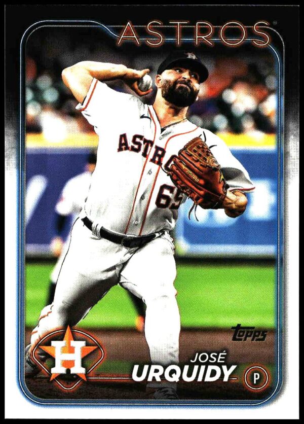 2024 Topps Series 2 Jose Urquidy #552 (Front)