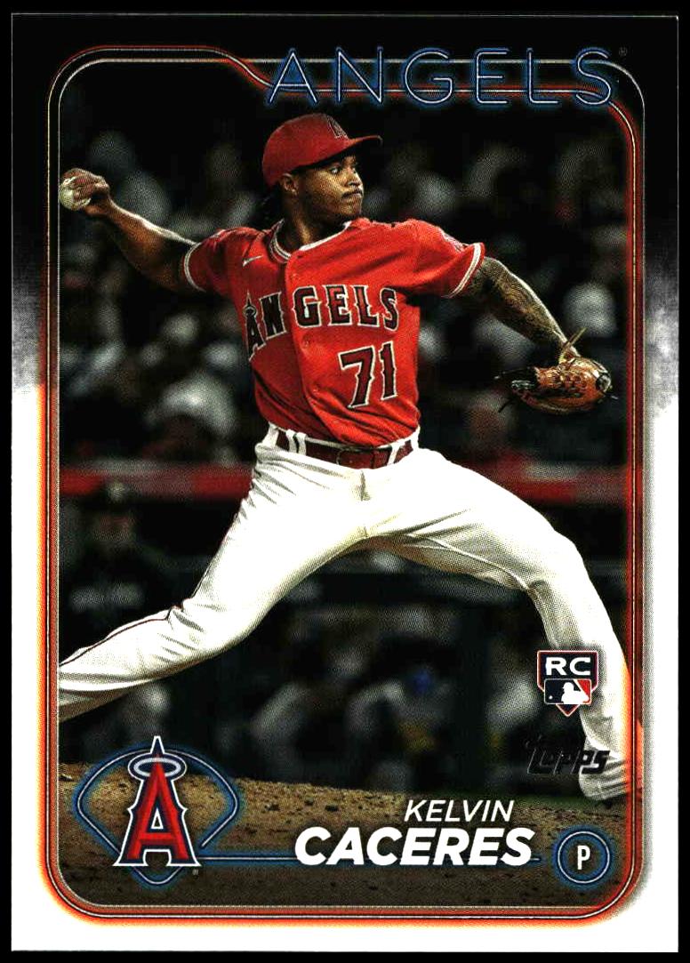 2024 Topps Series 2 Kelvin Caceres #680 (Front)
