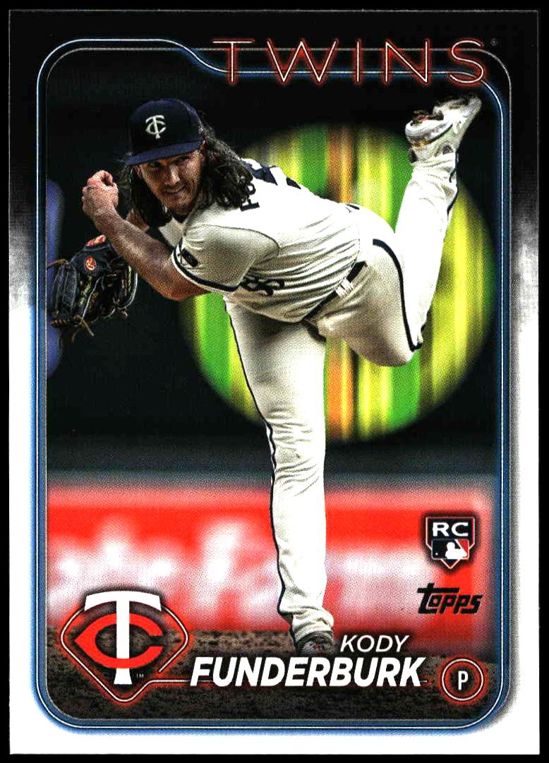 2024 Topps Series 2 Kody Funderburk #538 (Front)