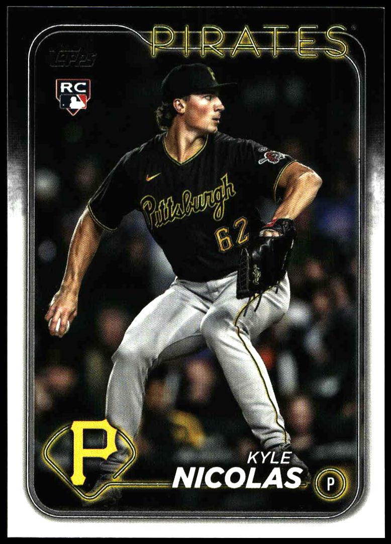 2024 Topps Series 2 Kyle Nicolas #408 (Front)