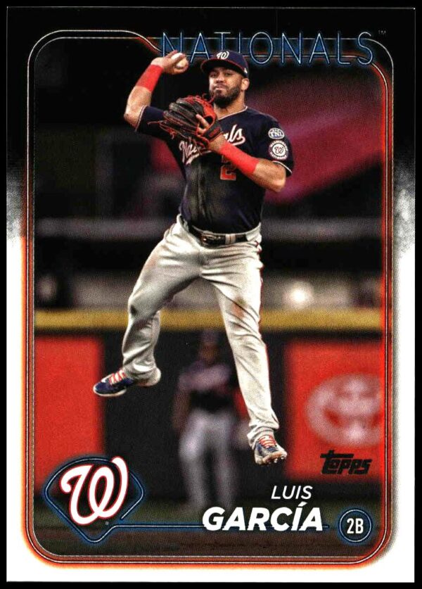 2024 Topps Series 2 Luis García #657 (Front)