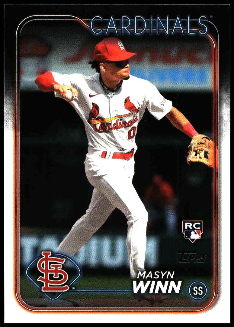 2024 Topps Series 2 Masyn Winn #480 (Front)