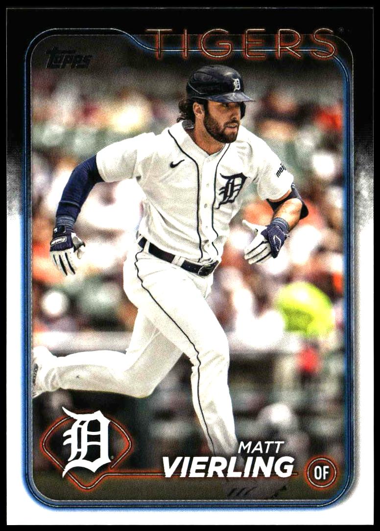 2024 Topps Series 2 Matt Vierling #375 (Front)