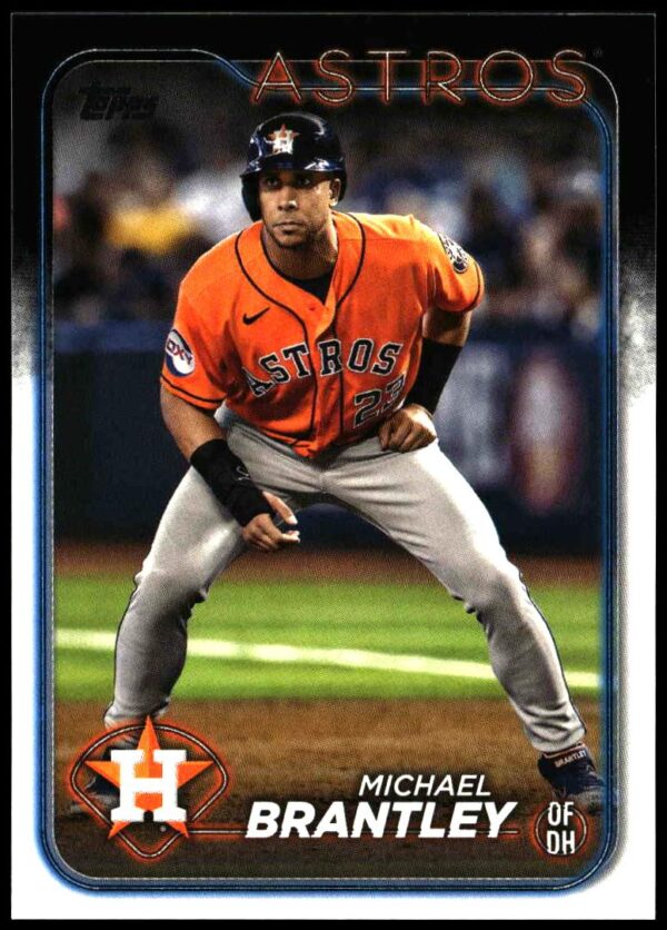 2024 Topps Series 2 Michael Brantley #381 (Front)