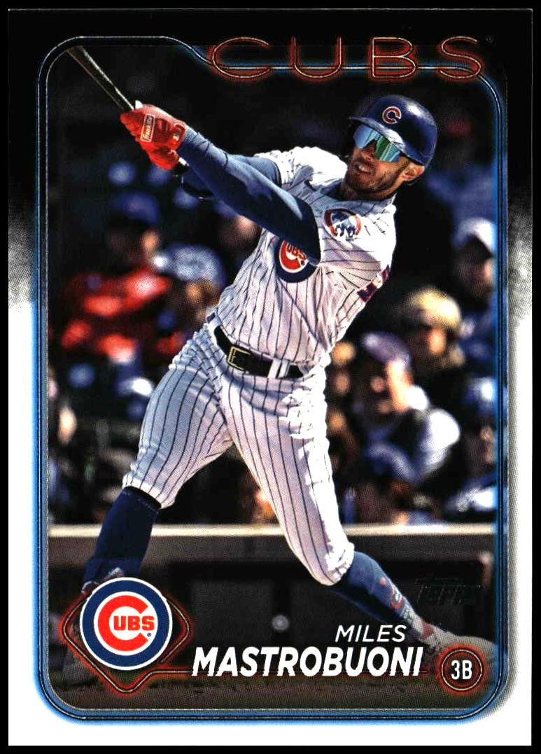 2024 Topps Series 2 Miles Mastrobuoni #489 (Front)