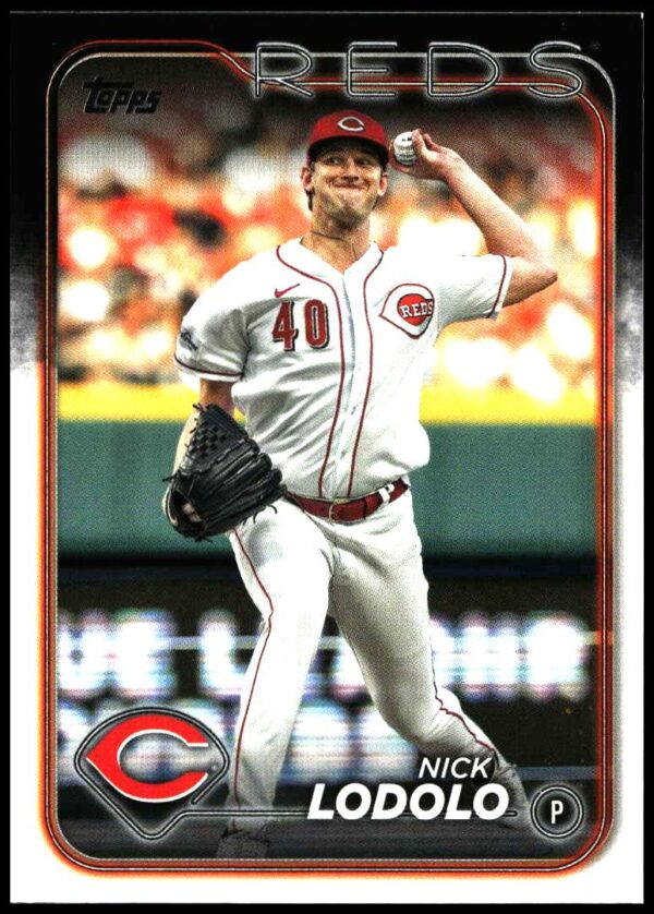 2024 Topps Series 2 Nick Lodolo #418 (Front)