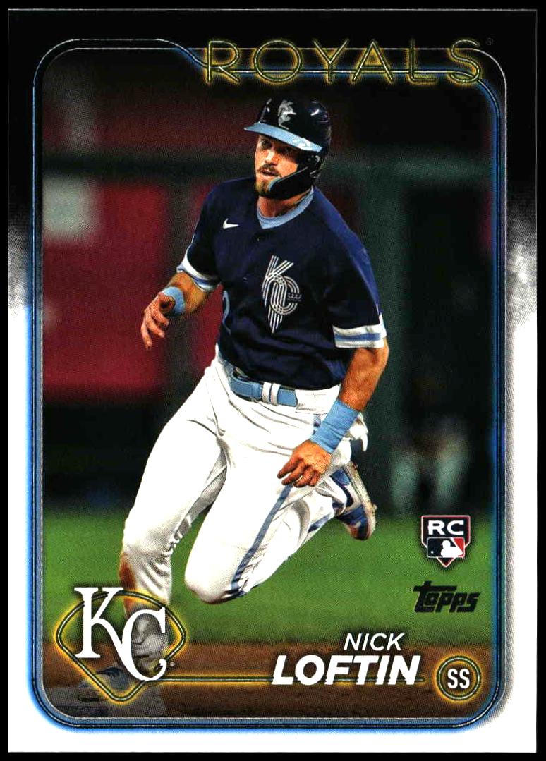 2024 Topps Series 2 Nick Loftin #506 (Front)