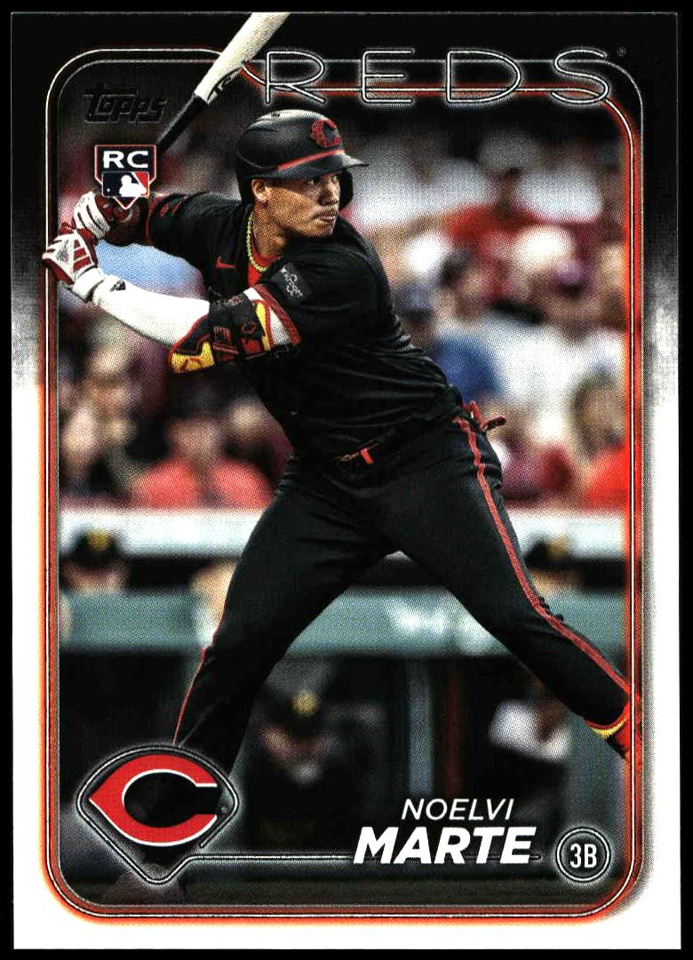 2024 Topps Series 2 Noelvi Marte #548 (Front)