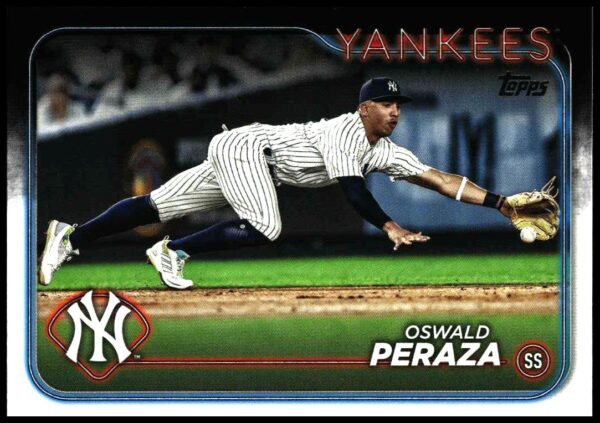 2024 Topps Series 2 Oswald Peraza #459 (Front)