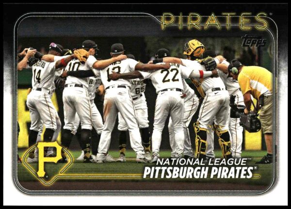 2024 Topps Series 2 Pittsburgh Pirates #696 (Front)