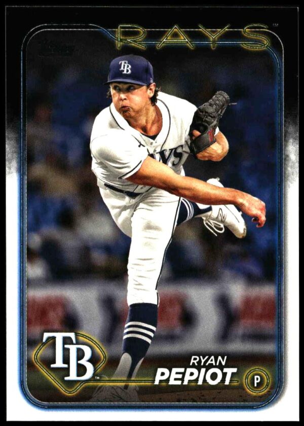 2024 Topps Series 2 Ryan Pepiot #411 (Front)