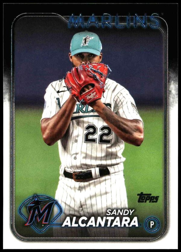 2024 Topps Series 2 Sandy Alcantara #636 (Front)