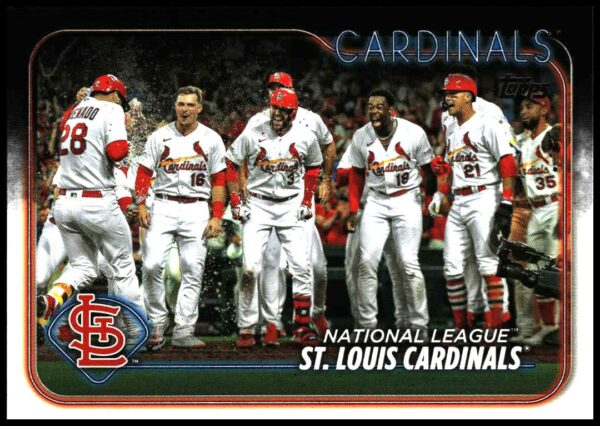 2024 Topps Series 2 St. Louis Cardinals #490 (Front)