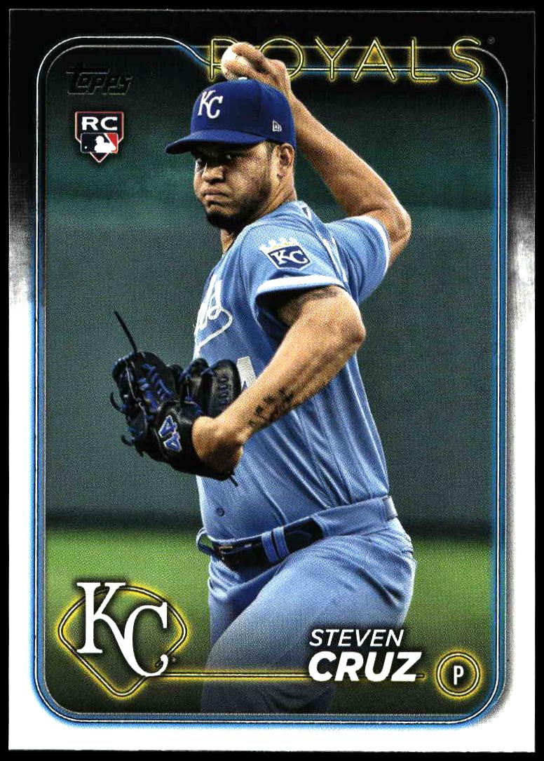 2024 Topps Series 2 Steven Cruz #360 (Front)