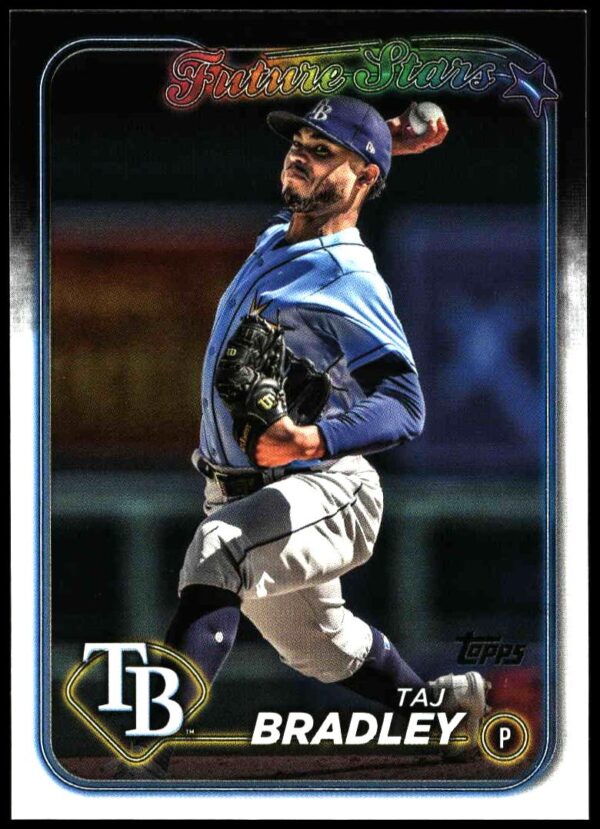 2024 Topps Series 2 Taj Bradley #589 (Front)