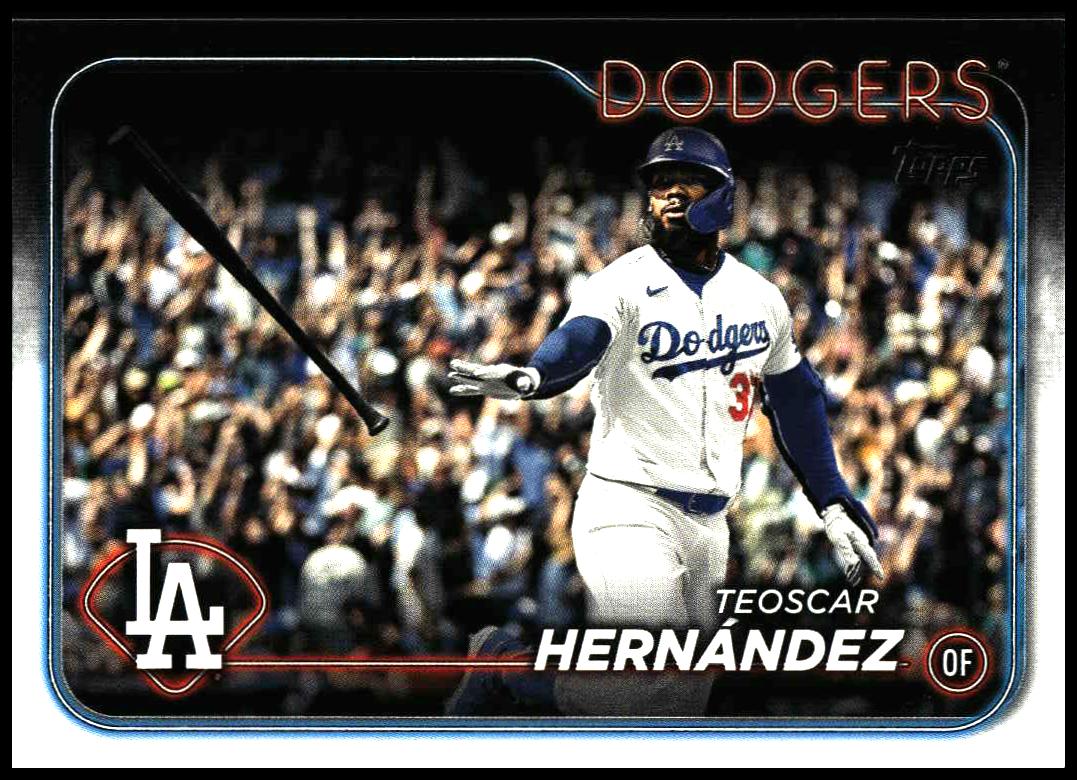 2024 Topps Series 2 Teoscar Hernández #619 (Front)