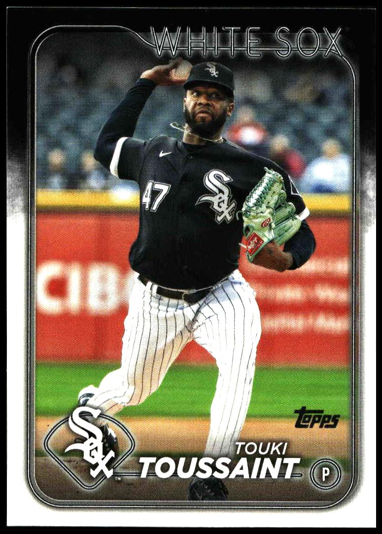 2024 Topps Series 2 Touki Toussaint #385 (Front)