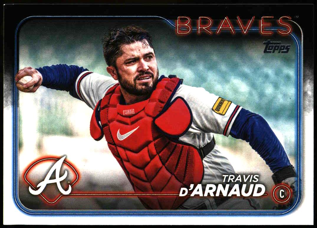 2024 Topps Series 2 Travis d'Arnaud #686 (Front)