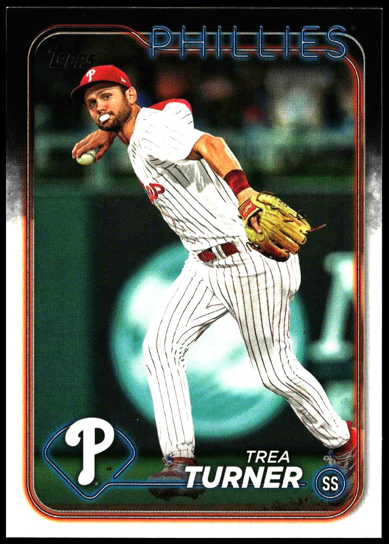2024 Topps Series 2 Trea Turner #352 (Front)