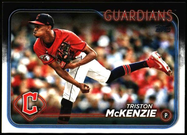2024 Topps Series 2 Triston McKenzie #449 (Front)