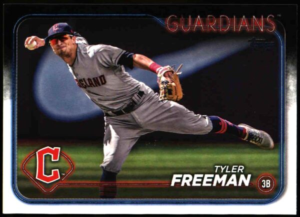 2024 Topps Series 2 Tyler Freeman #353 (Front)