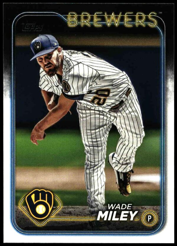 2024 Topps Series 2 Wade Miley #671 (Front)
