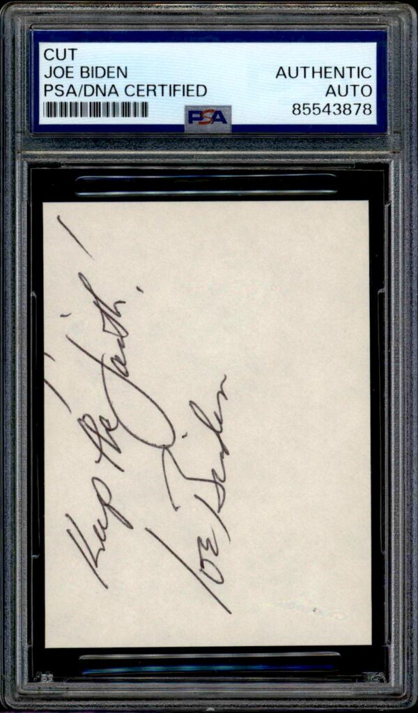 Joe Biden Book Plate3 # (Front)