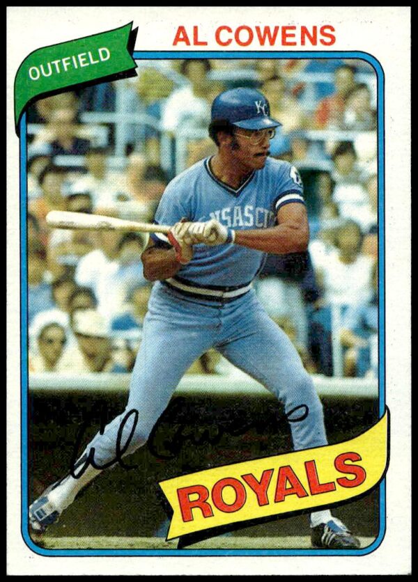 1980 Topps Al Cowens #330 (Front)