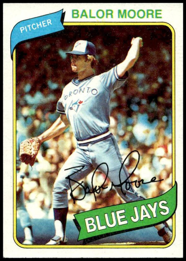 1980 Topps Balor Moore #19 (Front)