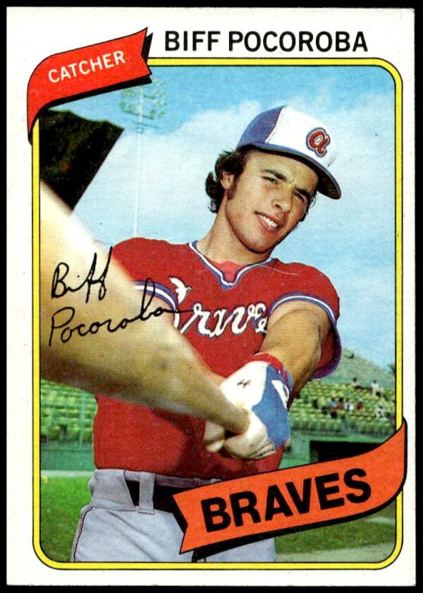 1980 Topps Biff Pocoroba #132 (Front)