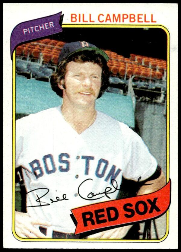1980 Topps Bill Campbell #15 (Front)
