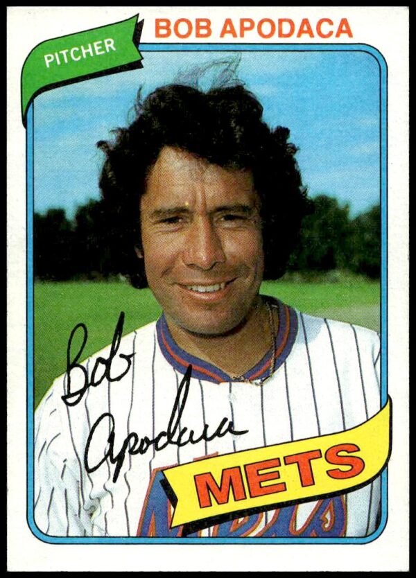 1980 Topps Bob Apodaca #633 (Front)