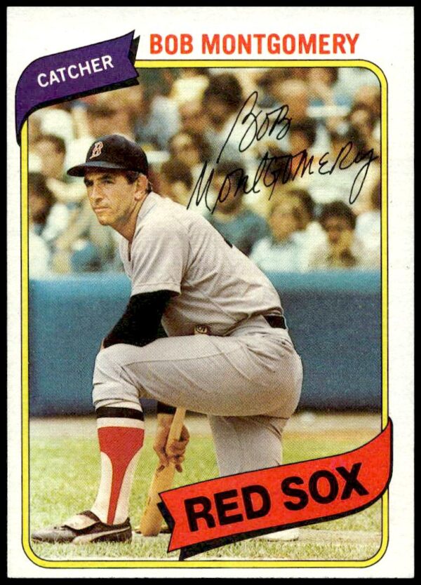 1980 Topps Bob Montgomery #618 (Front)