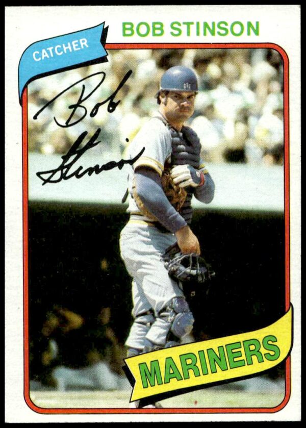 1980 Topps Bob Stinson #583 (Front)