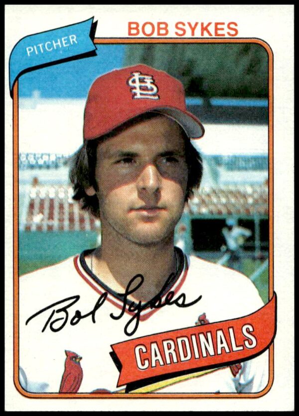 1980 Topps Bob Sykes #223 (Front)
