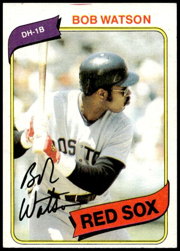 1980 Topps Bob Watson #480 (Front)