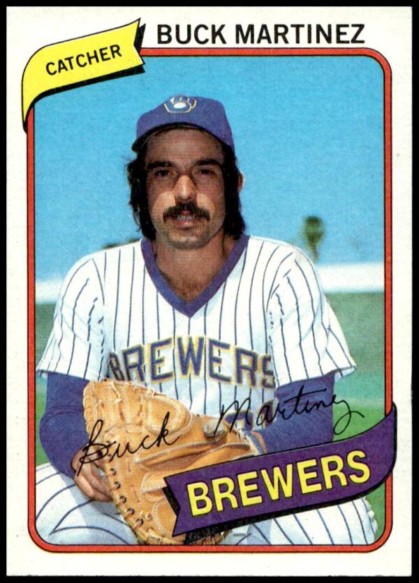 1980 Topps Buck Martinez #477 (Front)