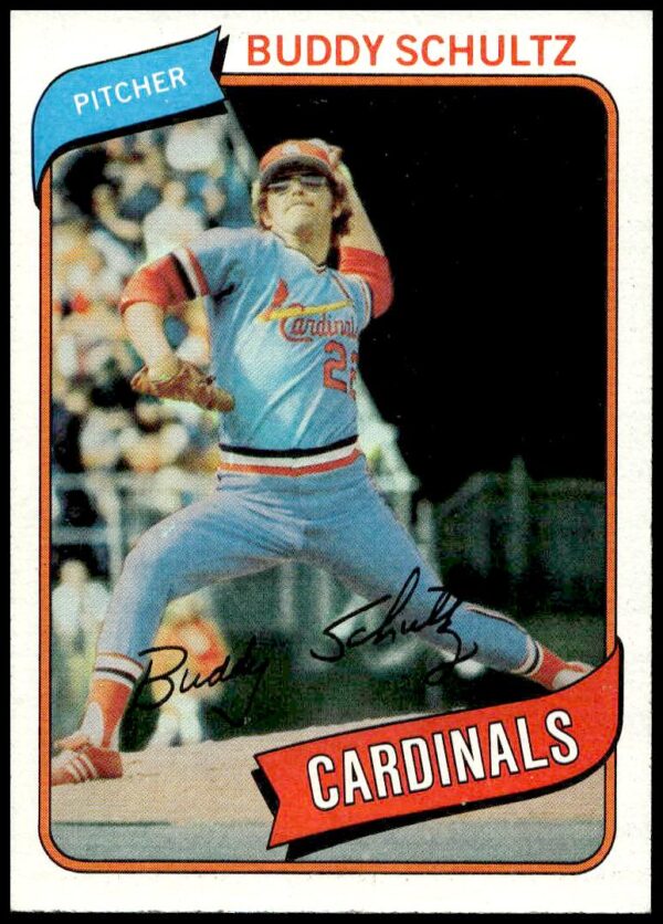 1980 Topps Buddy Schultz #601 (Front)