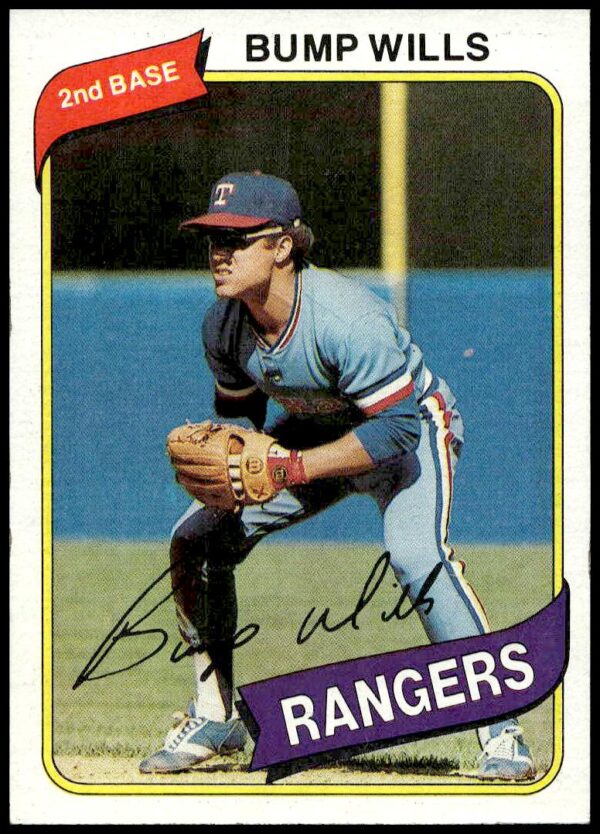 1980 Topps Bump Wills #473 (Front)