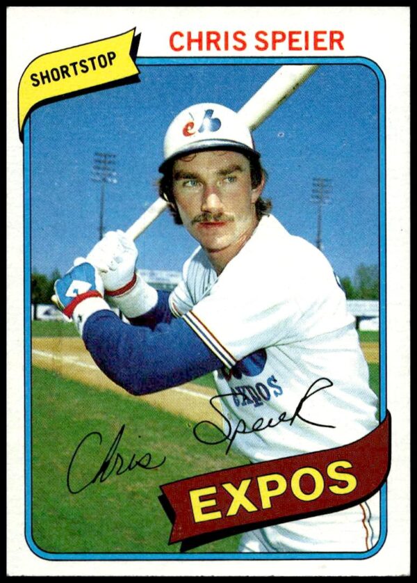 1980 Topps Chris Speier #319 (Front)
