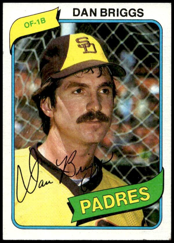 1980 Topps Dan Briggs #352 (Front)