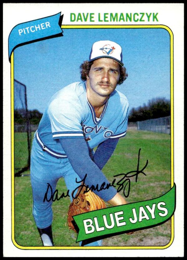 1980 Topps Dave Lemanczyk #124 (Front)