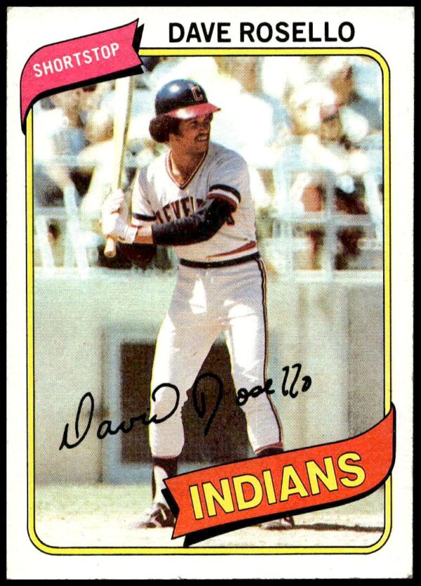 1980 Topps Dave Rosello #122 (Front)