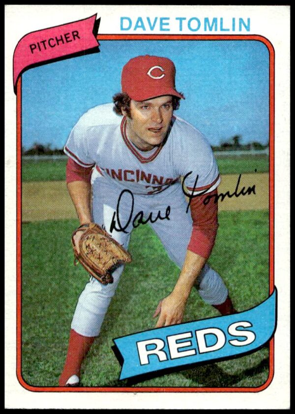 1980 Topps Dave Tomlin #126 (Front)