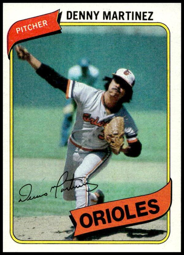 1980 Topps Denny Martinez #10 (Front)