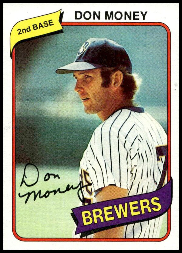 1980 Topps Don Money #595 (Front)