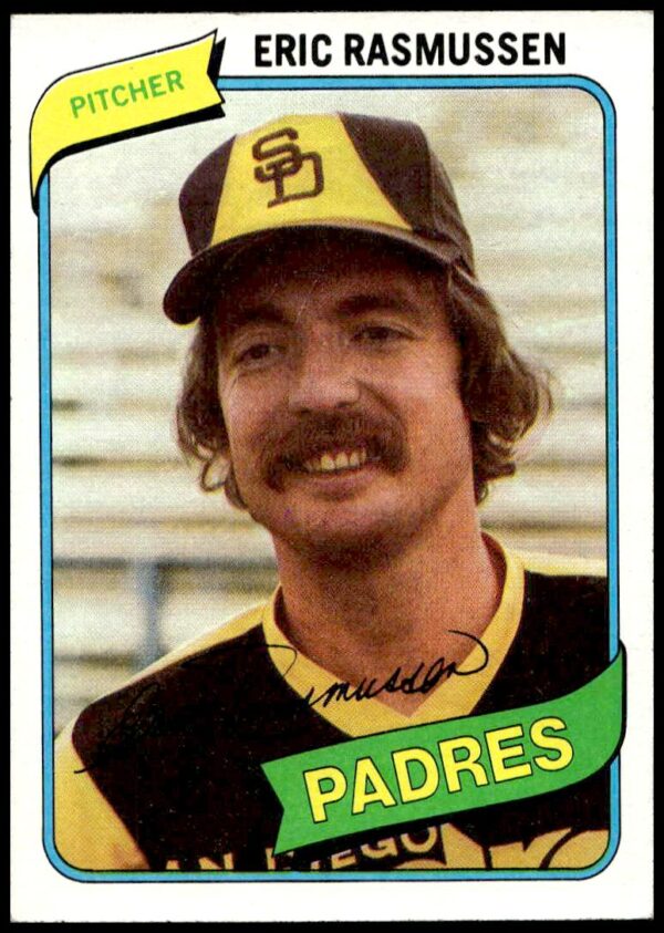 1980 Topps Eric Rasmussen #531 (Front)