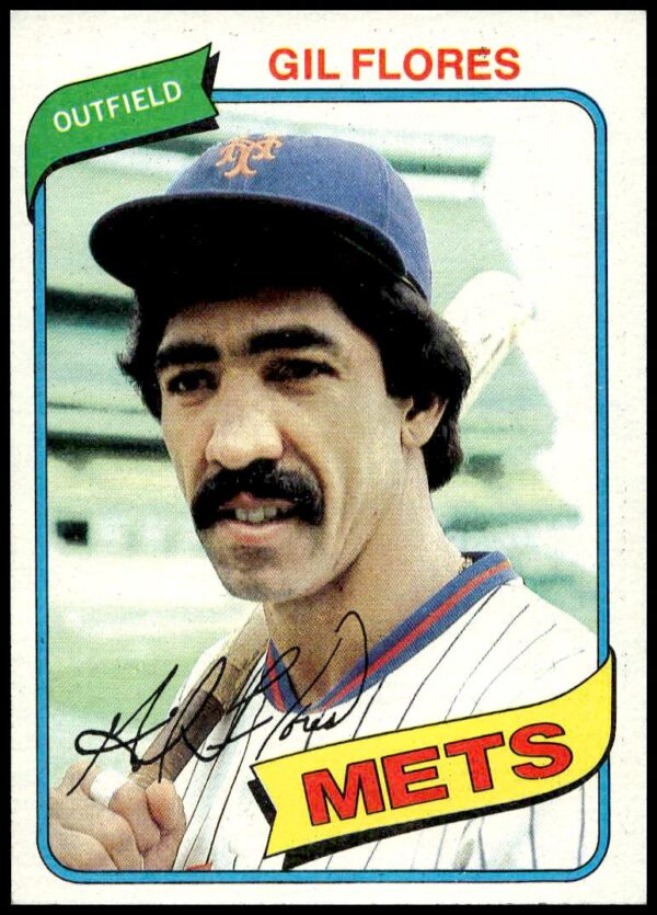 1980 Topps Gil Flores #478 (Front)