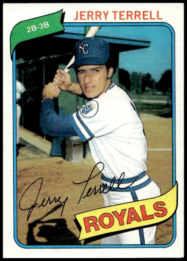 1980 Topps Jerry Terrell #98 (Front)