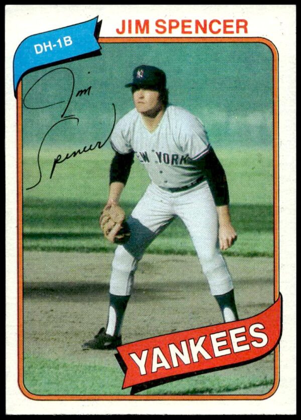 1980 Topps Jim Spencer #278 (Front)